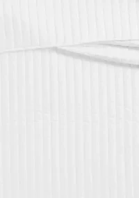 Brooklyn Loom Solid Cotton Percale Black Twin/Twin XL 2 Piece Quilt Set