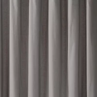 Cannon Solid Cotton Percale Light Blue 50x84 Window Curtain Pair