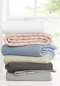 Christian Siriano NY® Cotton Sateen Blush King 3 Piece Quilt Set