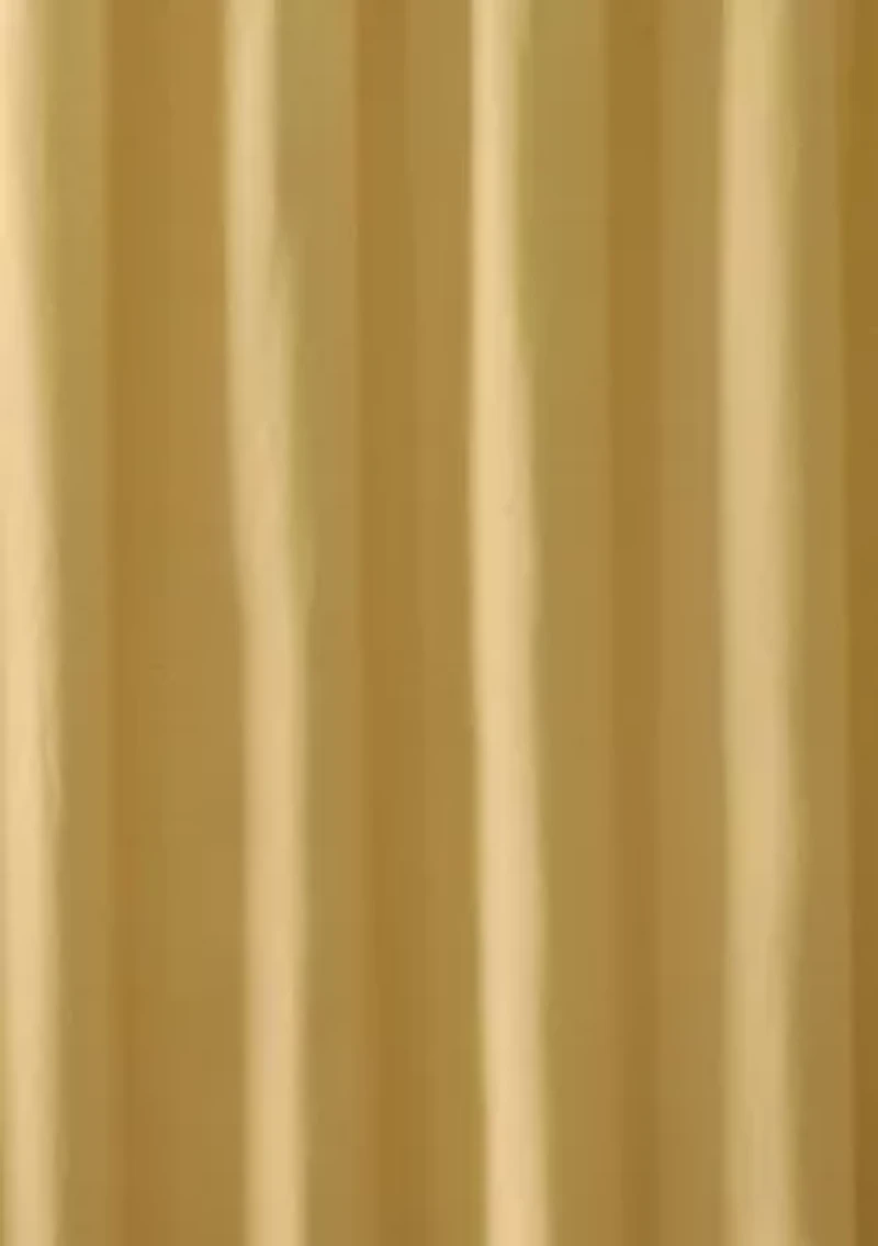 Brooklyn Loom Solid Cotton Percale Olive Green 50x84 Window Curtain Pair