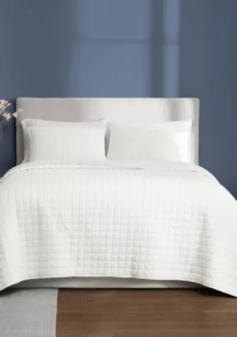 Brooklyn Loom Essential Cotton Natural Twin/Twin XL 2 Piece Quilt Set