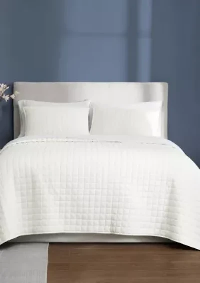 Brooklyn Loom Essential Cotton Natural Twin/Twin XL 2 Piece Quilt Set