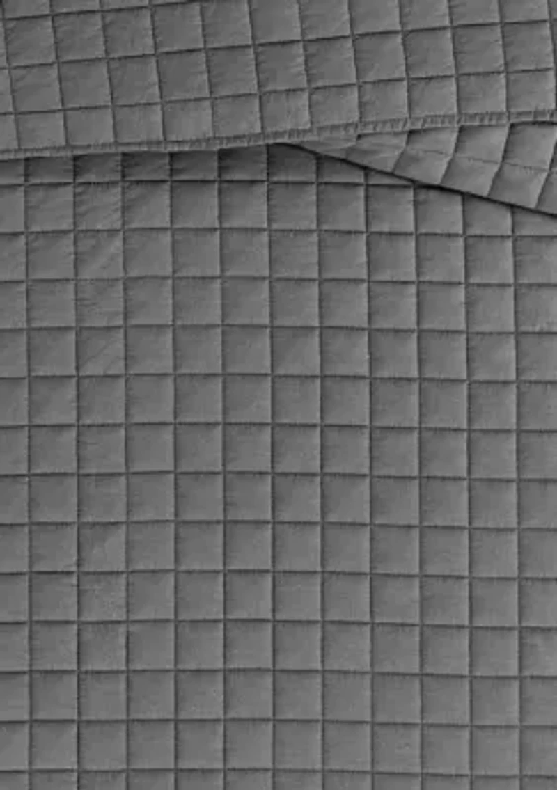 Brooklyn Loom Essential Cotton Natural Twin/Twin XL 2 Piece Quilt Set