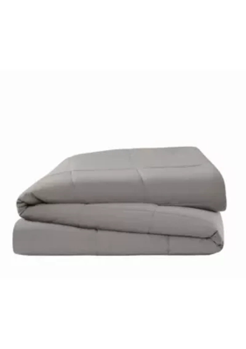 Truly Soft Everyday Solid Grey Full/Queen Down Alternative Blanket