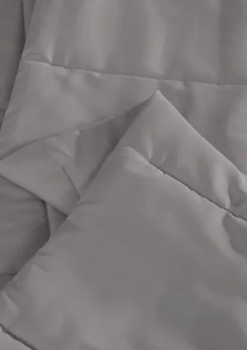 Truly Soft Everyday Solid Grey Full/Queen Down Alternative Blanket