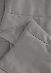 Truly Soft Everyday Solid Grey Full/Queen Down Alternative Blanket