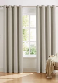 THERMALBARRIER™ I-SNAP™ Insulated Grommeted Panel Pair with removable liner by TRU-BARRIER WINDOW SOLUTIONS™