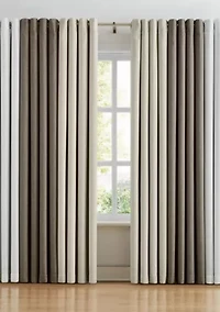 THERMALBARRIER™ I-SNAP™ Insulated Grommeted Panel Pair with removable liner by TRU-BARRIER WINDOW SOLUTIONS™