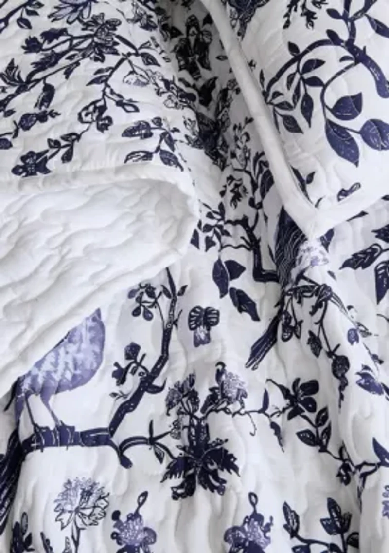 Brooklyn Loom Ava Floral Quilt Set