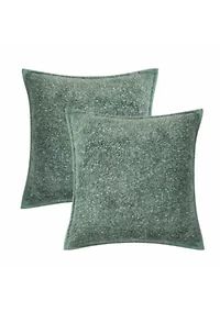 Brooklyn Loom Heathered Sherpa Decorative Pillows