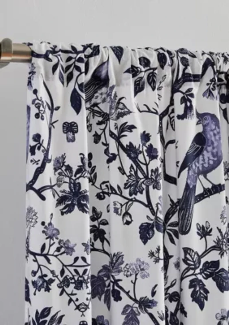 Brooklyn Loom Ava Floral Window Drape Set