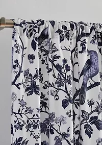 Brooklyn Loom Ava Floral Window Drape Set