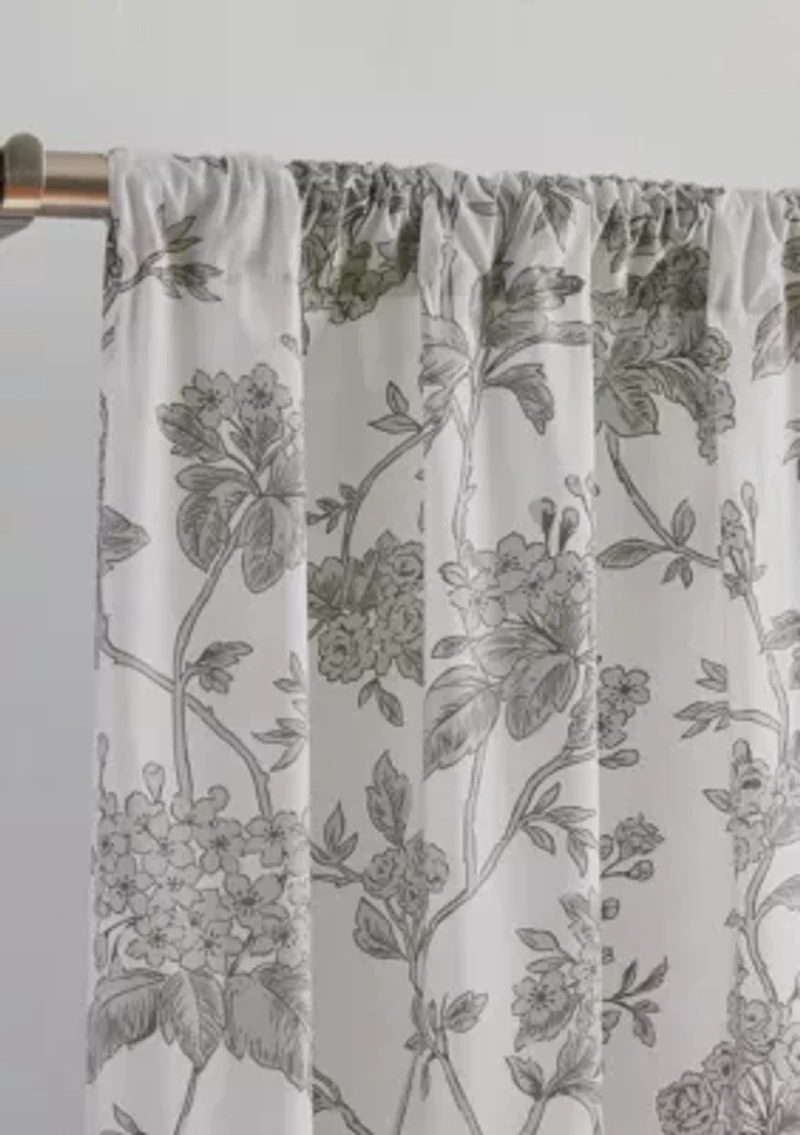 Brooklyn Loom Mila Floral Window Drapes