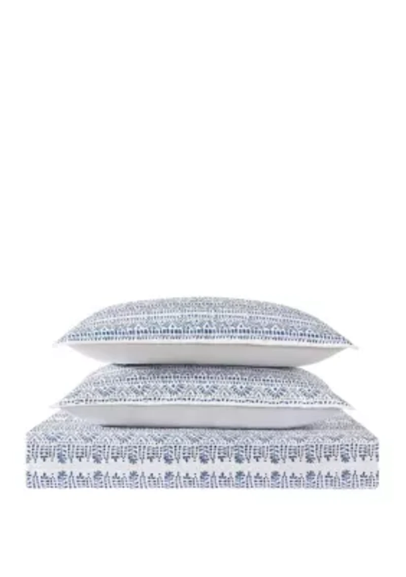 Reef Reversible Quilt Set