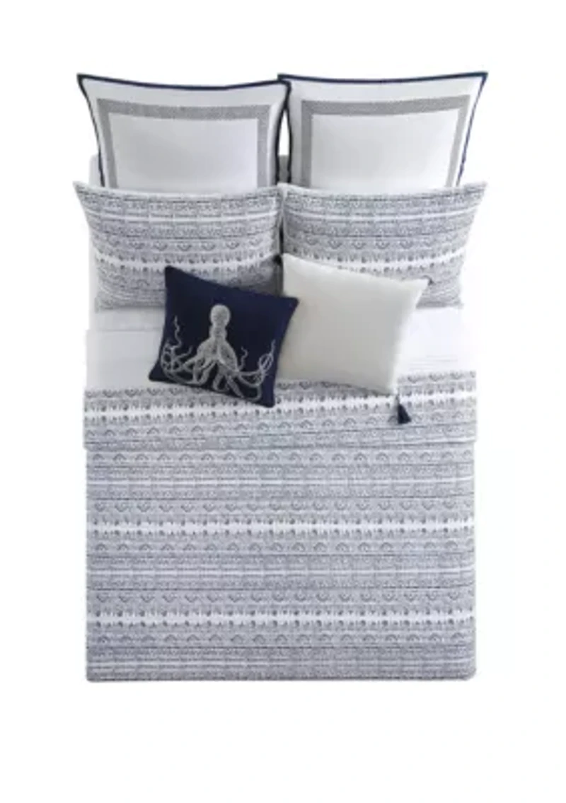 Reef Reversible Quilt Set