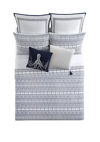 Reef Reversible Quilt Set