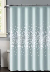 Confetti Flowers Shower Curtain
