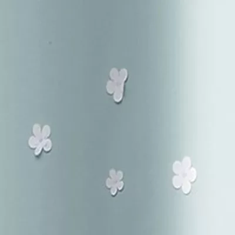 Confetti Flowers Shower Curtain
