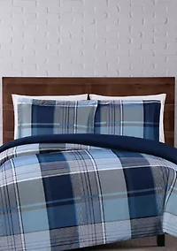 Trey Plaid Duvet Set