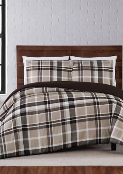 Paulette Plaid Duvet Set