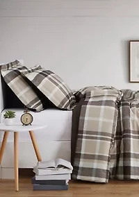 Paulette Plaid Duvet Set