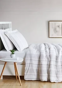 Warm Hearth Stripe Comforter Set
