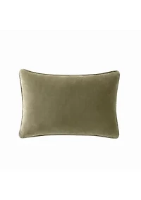 Brooklyn Loom Matte Cotton Velvet Decorative Pillows