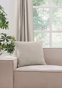 Brooklyn Loom Matte Cotton Velvet Decorative Pillows