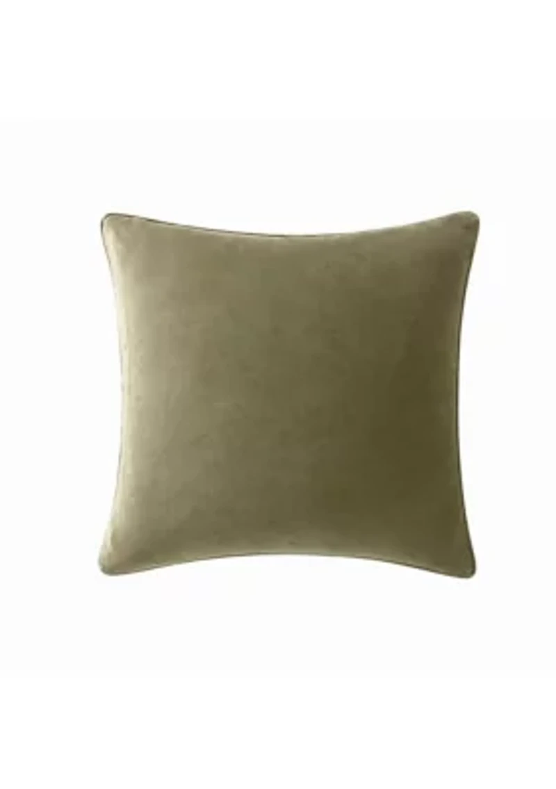 Brooklyn Loom Matte Cotton Velvet Decorative Pillows
