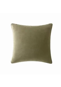 Brooklyn Loom Matte Cotton Velvet Decorative Pillows