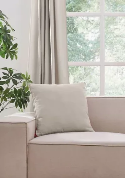 Brooklyn Loom Matte Cotton Velvet Decorative Pillows