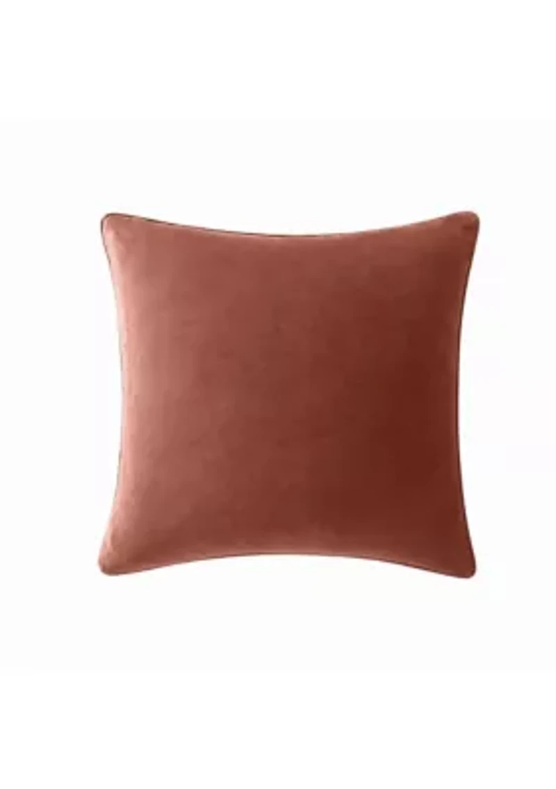 Brooklyn Loom Matte Cotton Velvet Decorative Pillows