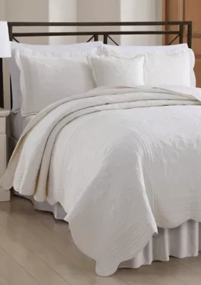 French Tiles Quilted Sham
