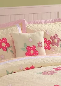 Golden Trail Yellow Decorative Pillow 16-in. x 16-in.