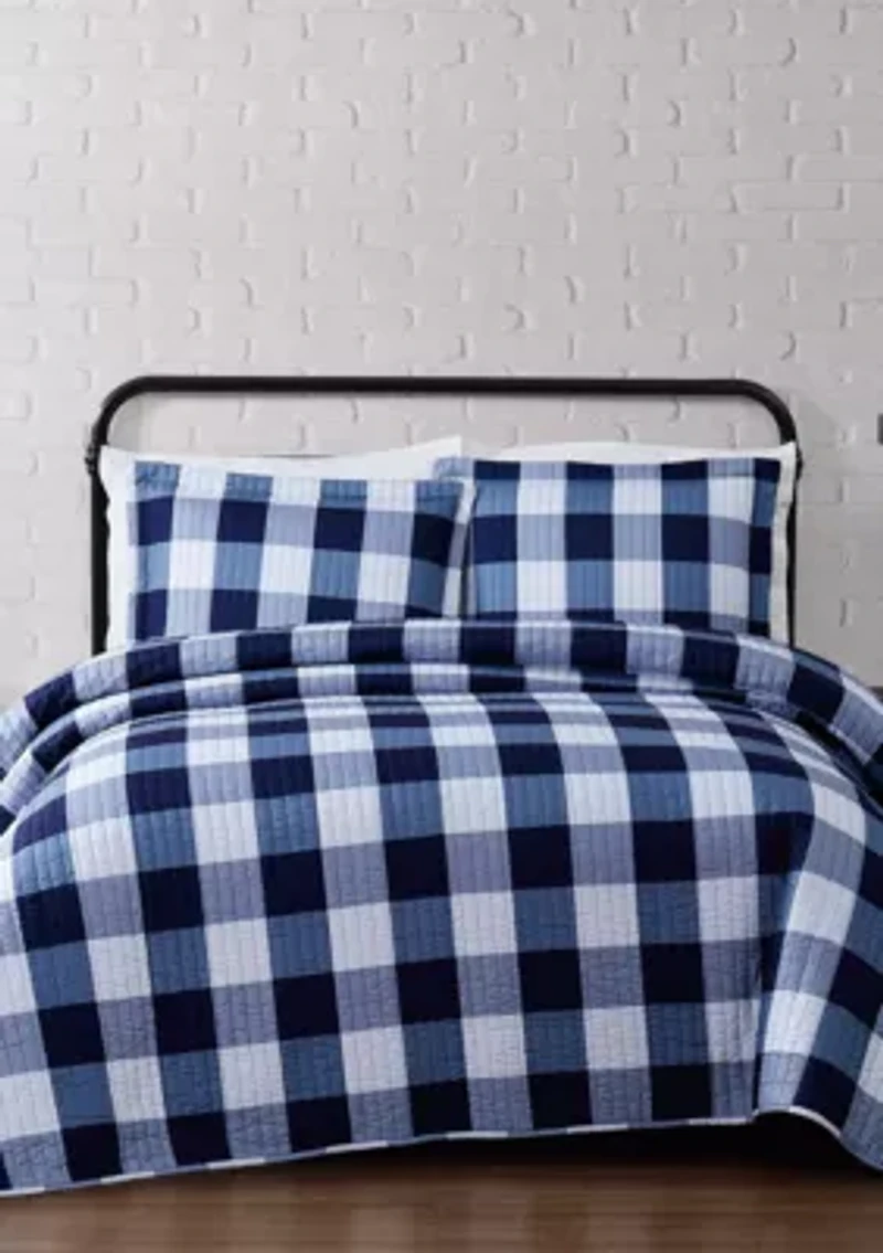 Buffalo Check Quilt Set