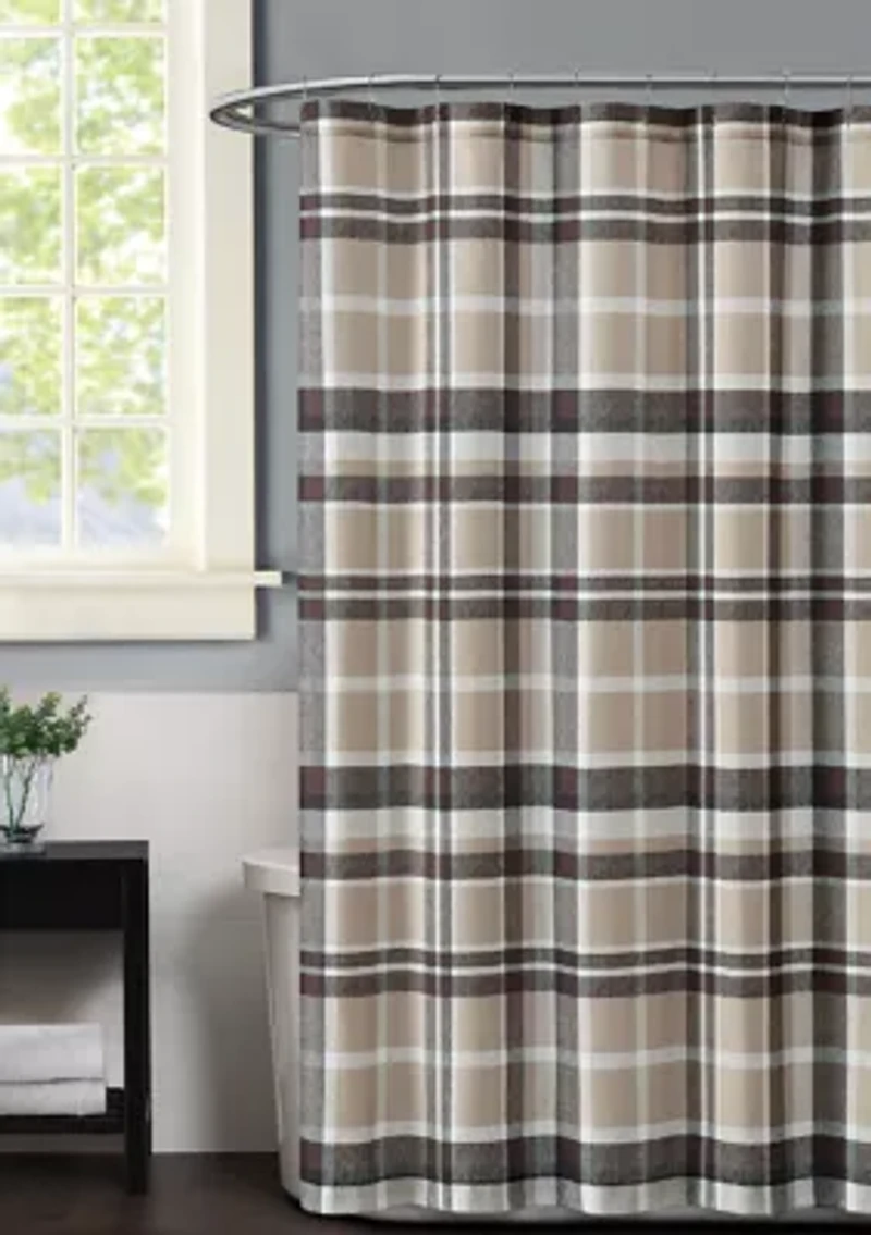 Paulette Plaid Shower Curtain