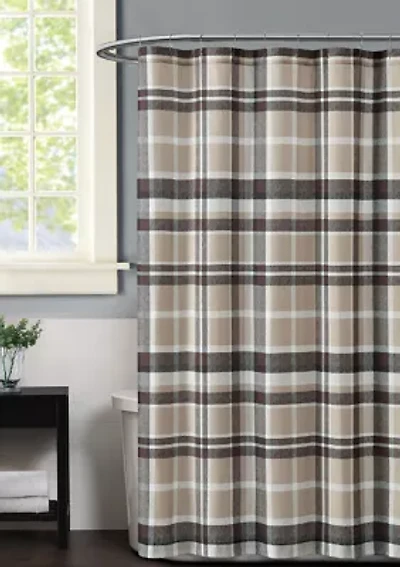 Paulette Plaid Shower Curtain