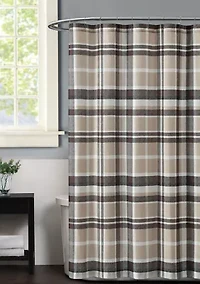 Paulette Plaid Shower Curtain