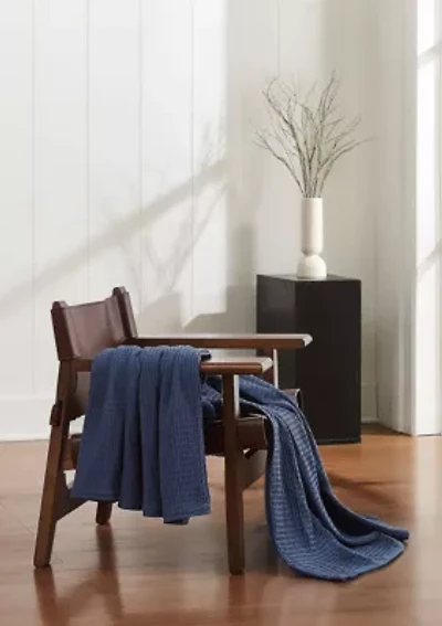 Cannon Heritage Cotton Waffle Throw Blanket