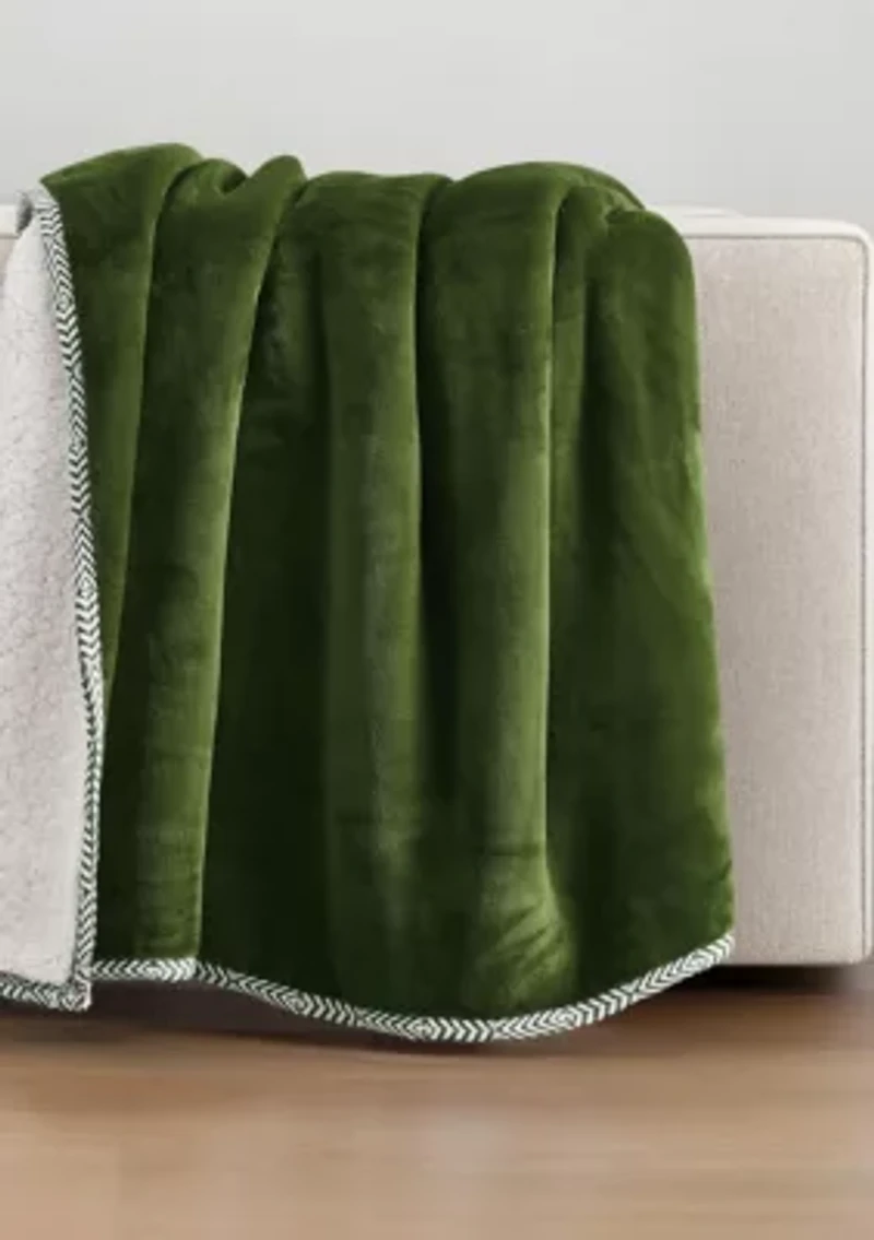 Brooklyn Loom Super Soft Braided Throw Blanket