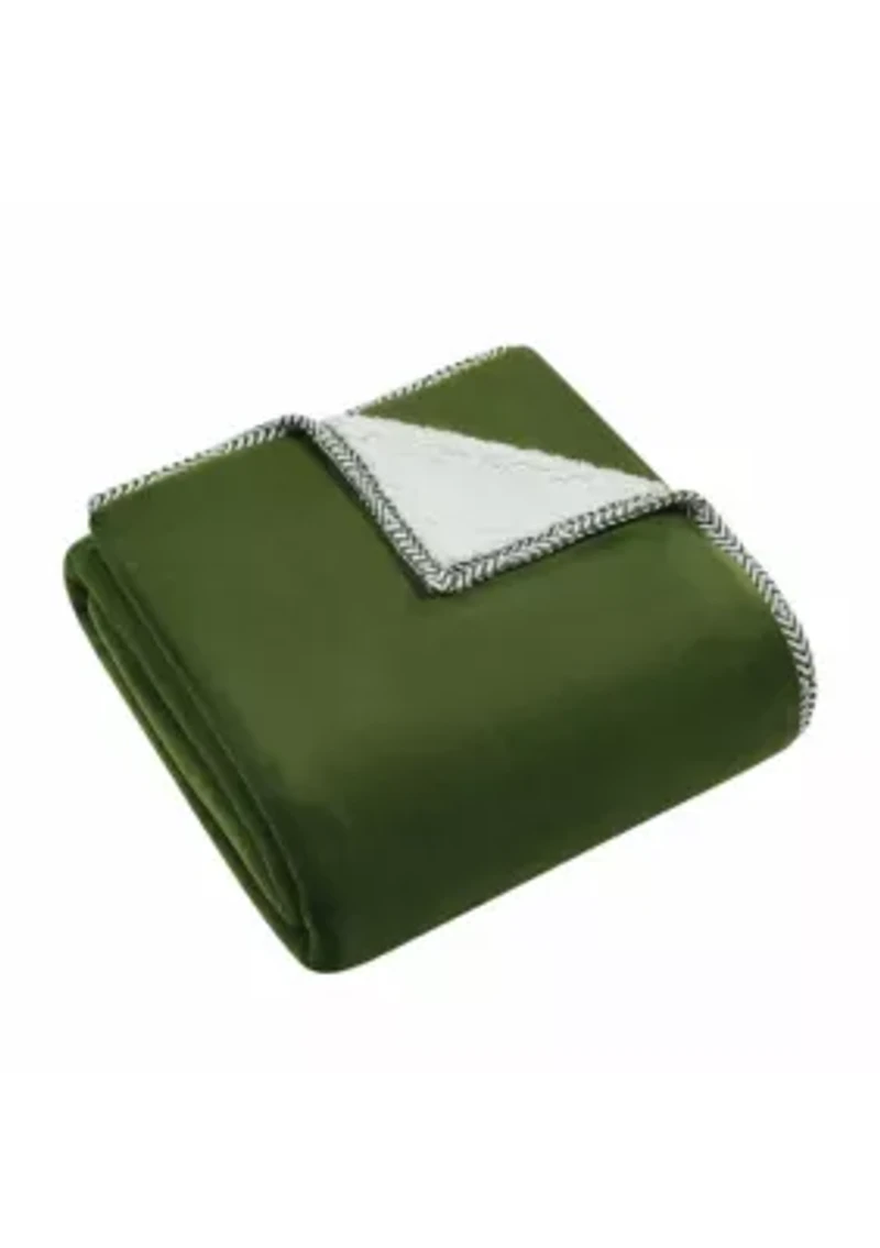 Brooklyn Loom Super Soft Braided Throw Blanket