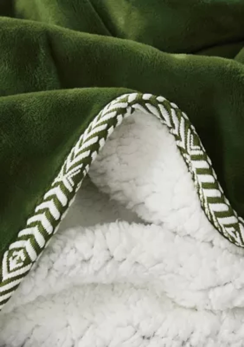 Brooklyn Loom Super Soft Braided Throw Blanket