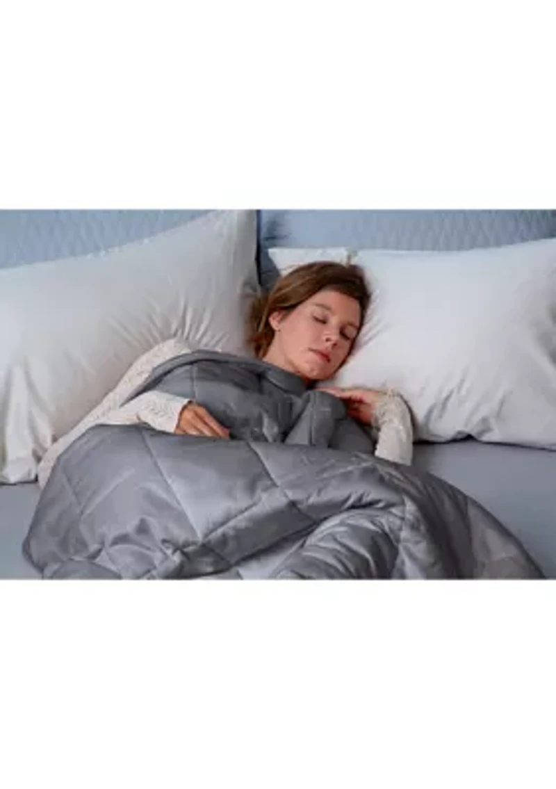 Quilted Plush 18 Pound Weighted Blanket