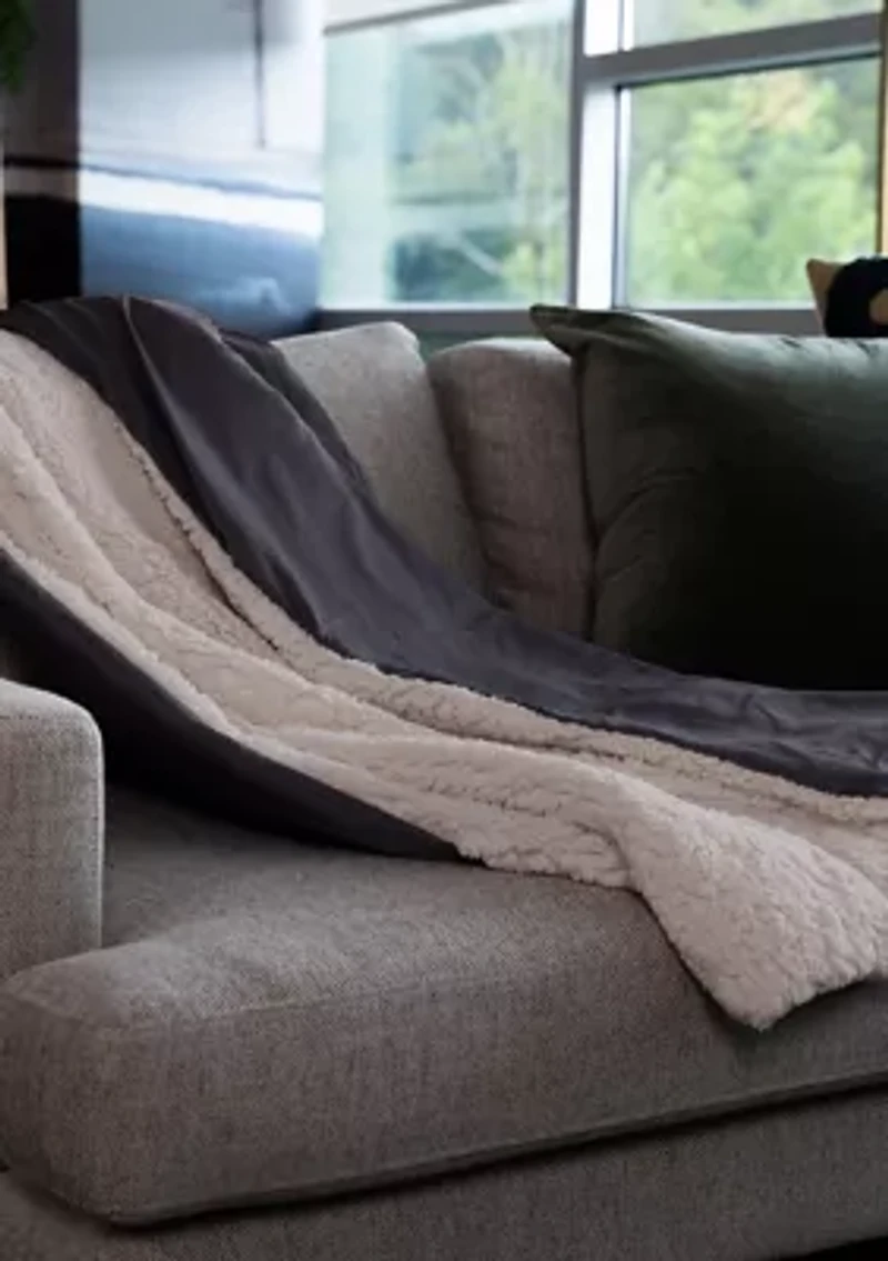 Faux Fur 12 Pound Weighted Blanket