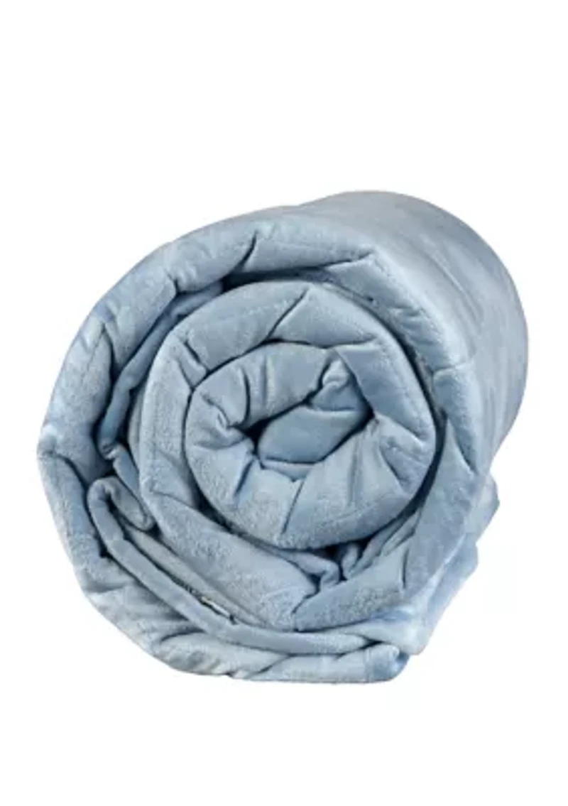 12 Pound Soft Plush Quilted Weighted Blanket