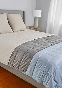 12 Pound Soft Plush Quilted Weighted Blanket