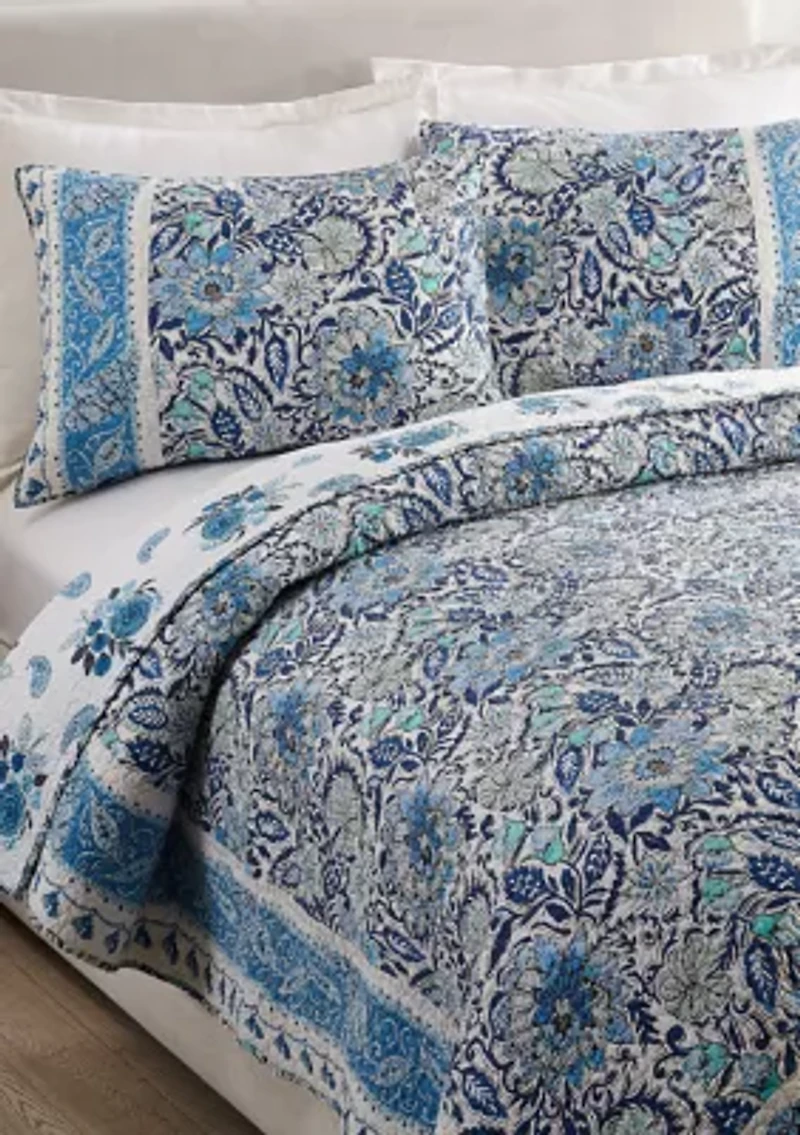 Bisou Floral Quilt Set