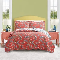 Jaipur Dreams 3-Piece Reversible Quilt Set