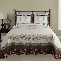 Brooke Embroidered Bedspread