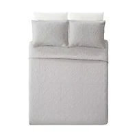 Solid Stitch 3-Piece Bedspread Set